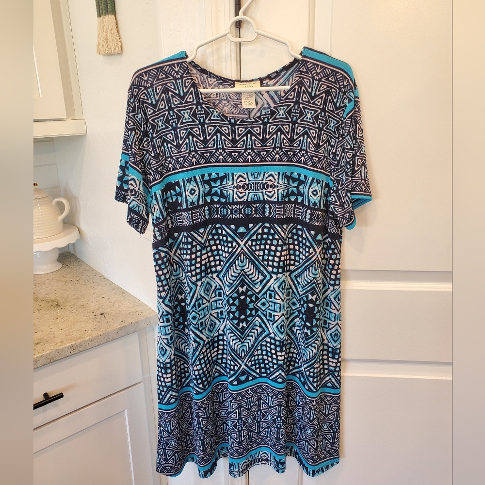 Fitit geometric XL dress. Easy & comfy